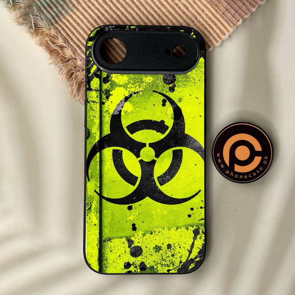 iPhone Air - Biohazard Design 9 - Premium Metal Printed Soft Bumper Shock Proof Case