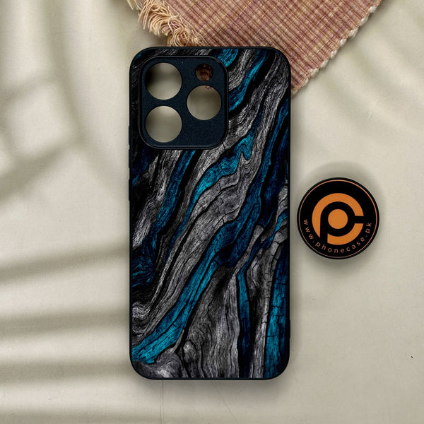 Realme 15T - Liquid Marble Design 8 - Premium Metal Printed Soft Bumper Shock Proof Case