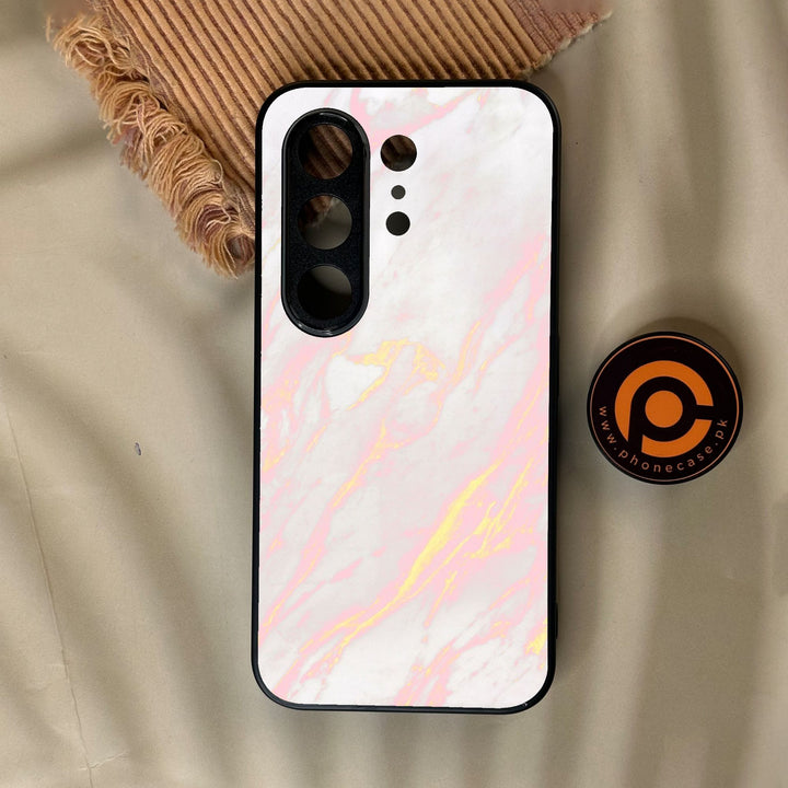 Tecno Camon 50 4G - Pink Design 7 - Premium Metal Printed Soft Bumper Shock Proof Case