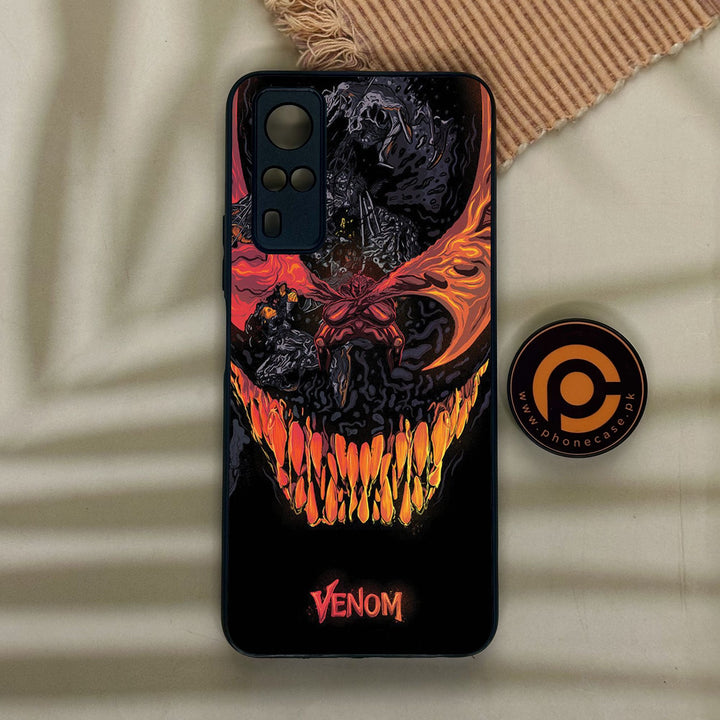 Vivo Y53s 4G - Venom Case - Premium Metal Printed Soft Bumper Shock Proof Case