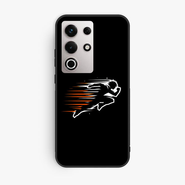 Itel S25 Ultra - Minimalistic Design 9 - Premium Metal Printed Soft Bumper Shock Proof Case