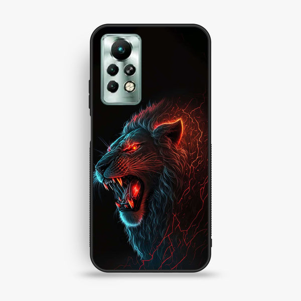 Infinix Note 11 Pro - Tiger 2.0 Design 6 - Premium Metal Printed Soft Bumper Shock Proof Case