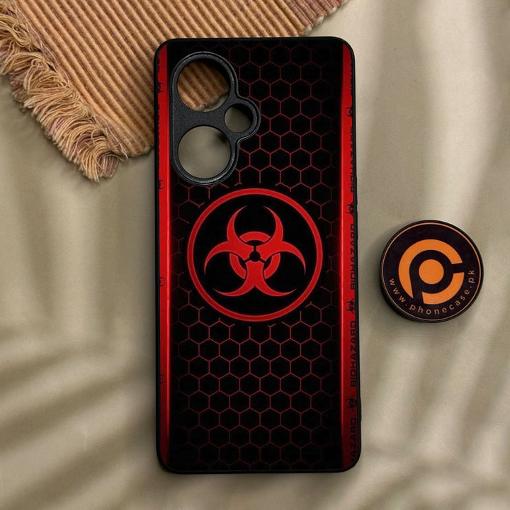 Oneplus Nord CE 3 Lite - Biohazard Design 5 - Premium Metal Printed Soft Bumper Shock Proof Case
