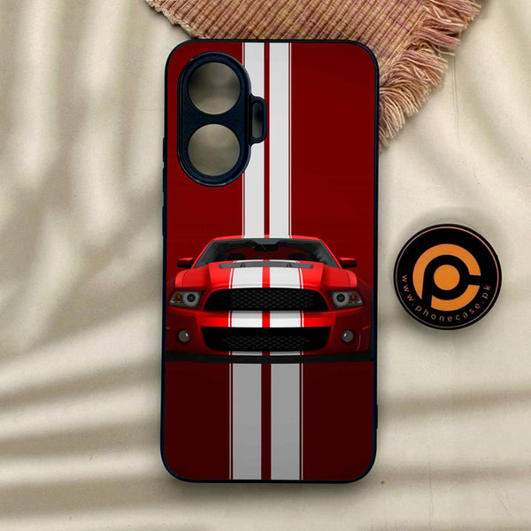Xiaomi Redmi Turbo 4 Pro - Muscle Racing Car - Premium Metal Printed Soft Bumper Shock Proof Case