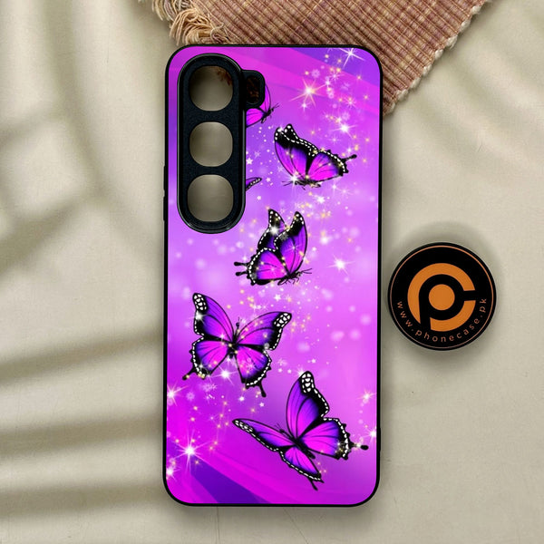 Vivo Y21d - Butterflies Design 8 - Premium Metal Printed Soft Bumper Shock Proof Case