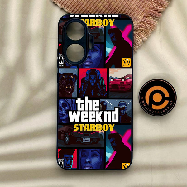 Xiaomi Redmi Turbo 4 Pro - The Weeknd Star Boy - Premium Metal Printed Soft Bumper Shock Proof Case