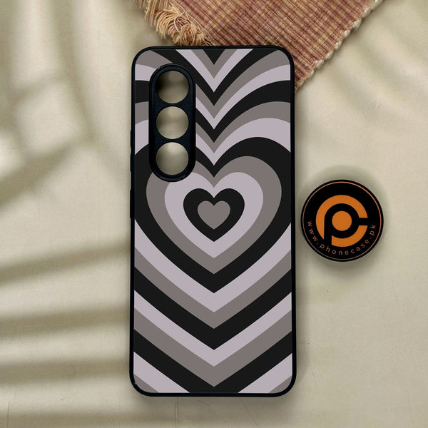 Itel S25 - Heartbeat Design 1 - Premium Metal Printed Soft Bumper Shock Proof Case