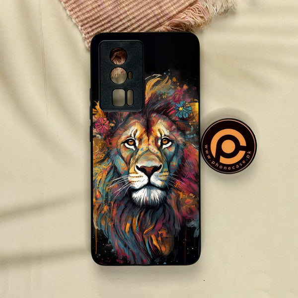 Xiaomi Redmi K60 Pro - Tiger 2.0 Design 10 - Premium Metal Printed Soft Bumper Shock Proof Case