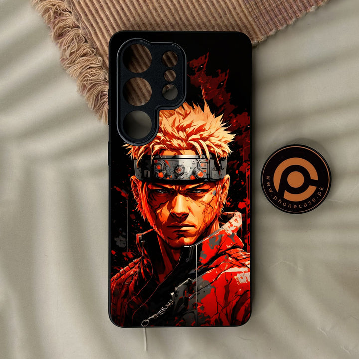 Samsung Galaxy S26 Ultra - Anime 2.0 Design 5 - Premium Metal Printed Soft Bumper Shock Proof Case