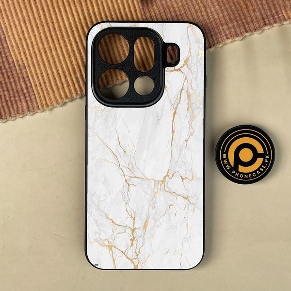 Oppo Find X9 Pro - White Design 8 - Premium Metal Printed Soft Bumper Shock Proof Case