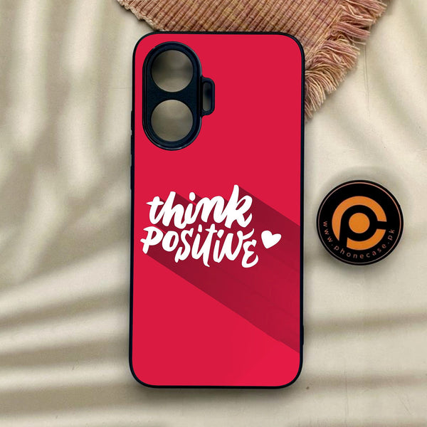 Xiaomi Redmi Turbo 4 Pro - Think Positive Design - Premium Metal Printed Soft Bumper Shock Proof Case