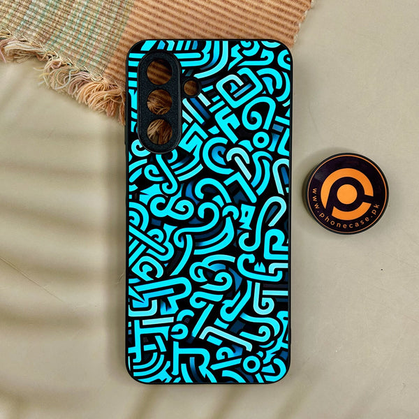 Samsung Galaxy A17 - Doodle Design - Premium Metal Printed Soft Bumper Shock Proof Case
