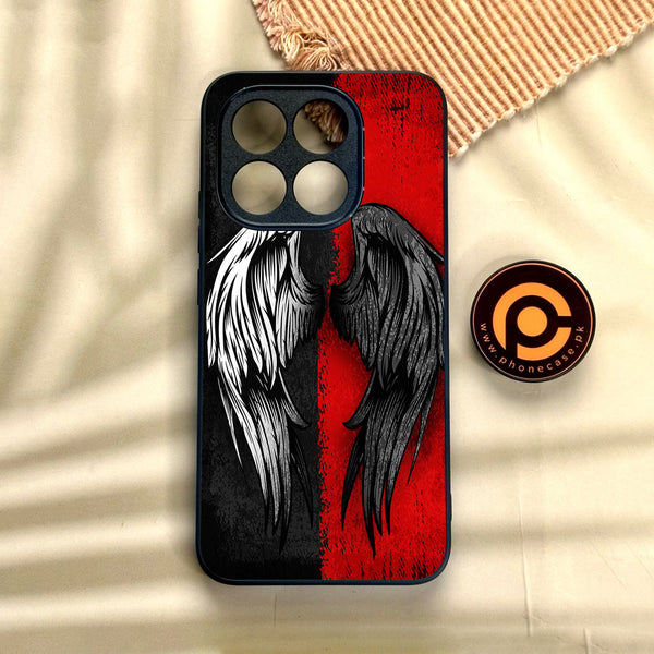 Xiaomi 15T - Angel 2.0 Design 10 - Premium Metal Printed Soft Bumper Shock Proof Case