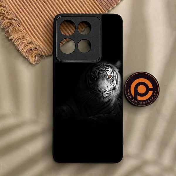 Motorola Moto G56 - Tiger Design 10 - Premium Metal Printed Soft Bumper Shock Proof Case