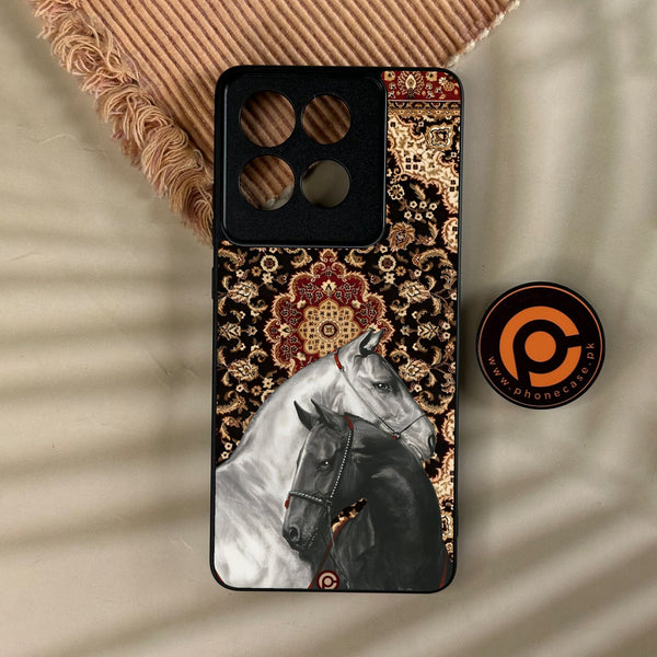 Motorola Moto G86 - Horse Heritage - Premium Metal Printed Soft Bumper Shock Proof Case
