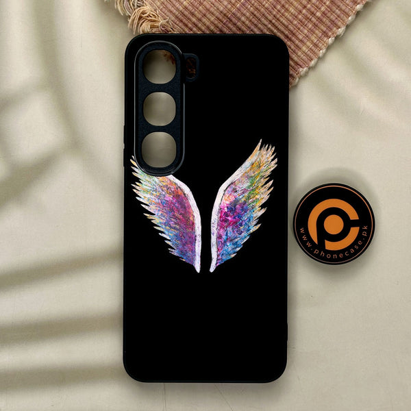 Vivo Y21d - Angel Wings Design 3 - Premium Metal Printed Soft Bumper Shock Proof Case