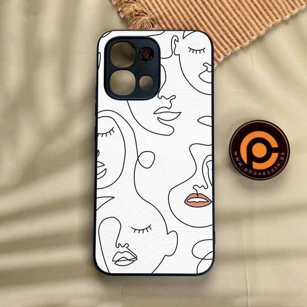 Oppo A6 Pro - Girls Design 1 - Premium Metal Printed Soft Bumper Shock Proof Case