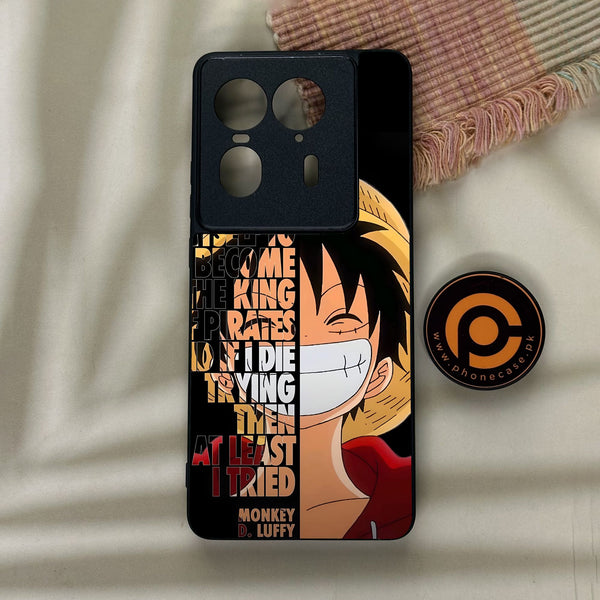Motorola Edge 50 Ultra - Anime - Premium Metal Printed Soft Bumper Shock Proof Case