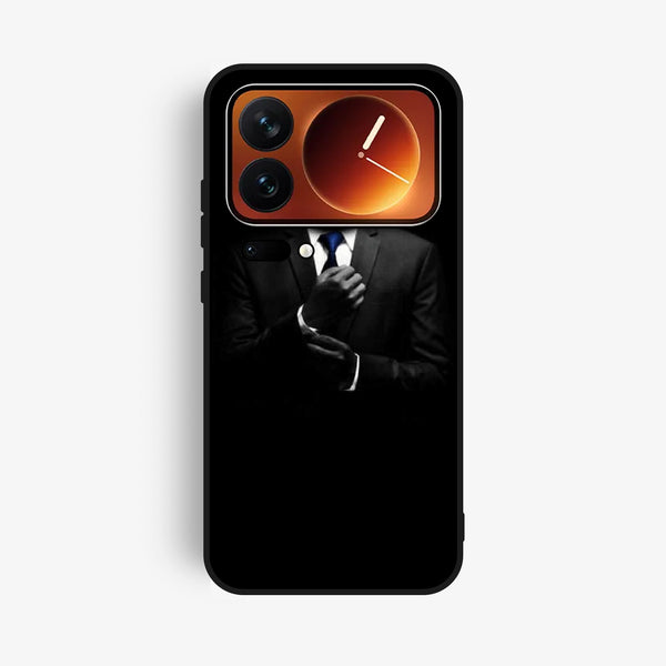 Xiaomi 17 Pro - Black Art Design 1 - Premium Metal Printed Soft Bumper Shock Proof Case