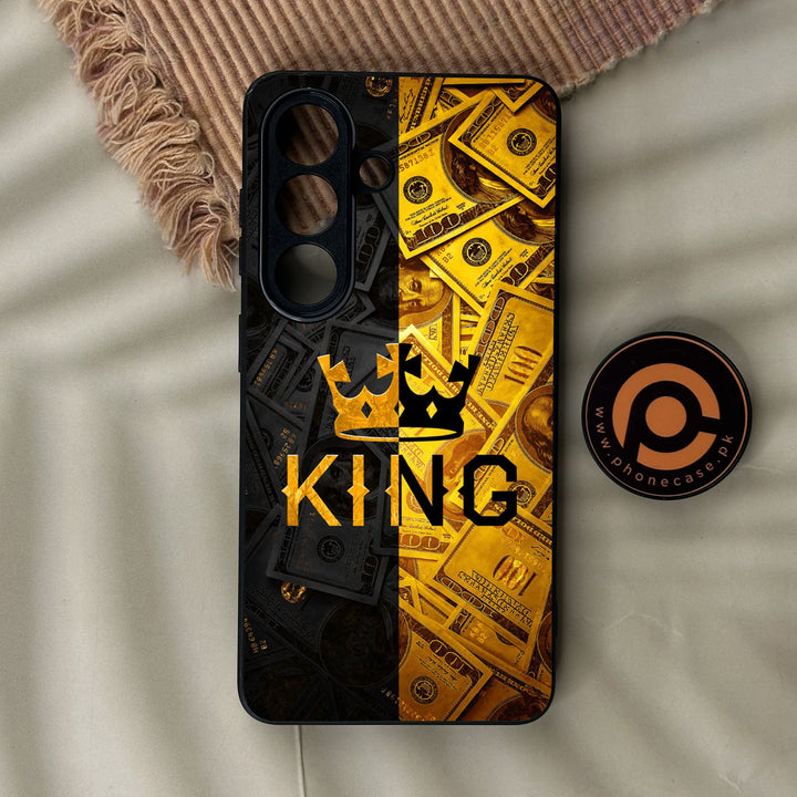 Samsung Galaxy S26 Plus - King Design 9 - Premium Metal Printed Soft Bumper Shock Proof Case