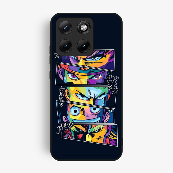 Motorola Edge 70 Fusion Plus - Anime 2.0 Design 8 - Premium Metal Printed Soft Bumper Shock Proof Case