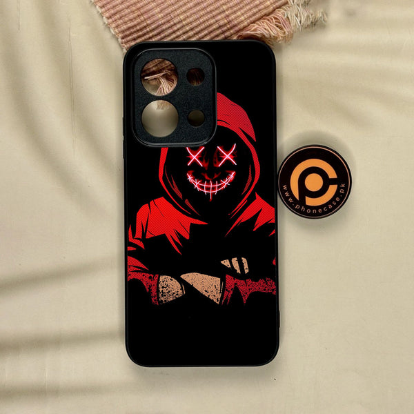 Xiaomi Redmi 15C - Anonymous 2.0 Design 5 - Premium Metal Printed Soft Bumper Shock Proof Case