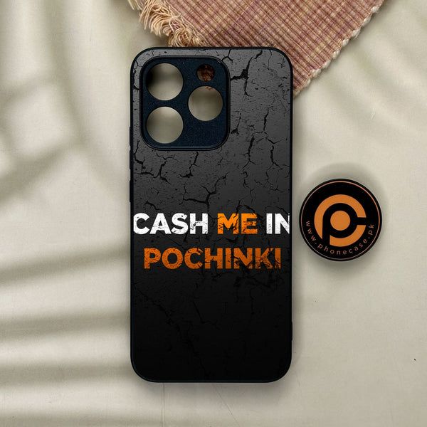 Realme 15T - Cash Me - Premium Metal Printed Soft Bumper Shock Proof Case