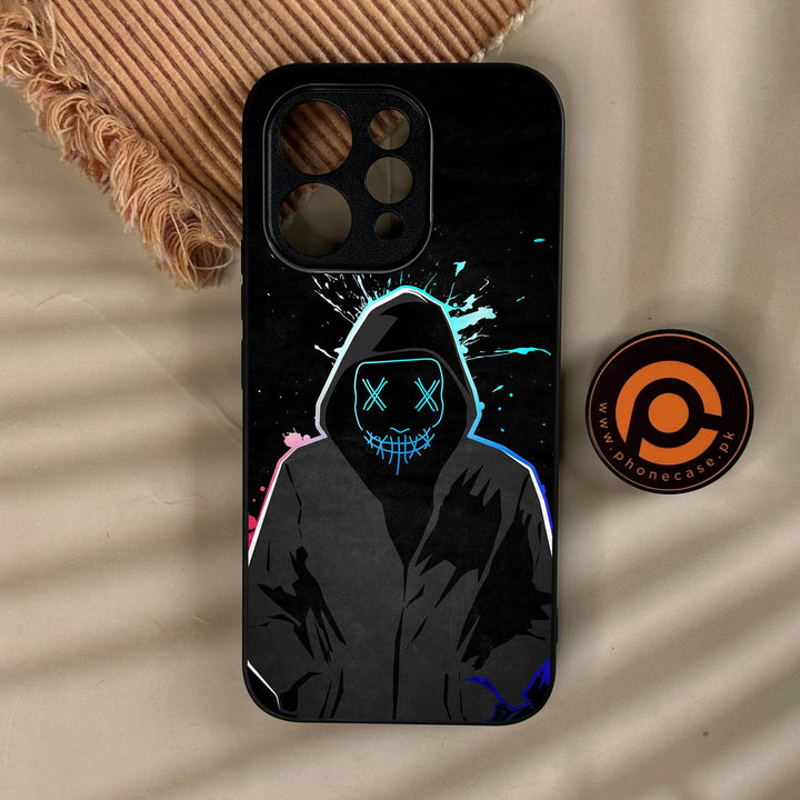Vivo V70 - Anonymous 2.0 Design 8 - Premium Metal Printed Soft Bumper Shock Proof Case
