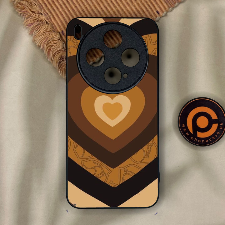 Vivo X300 - Heart 2.0 Design 5 - Premium Metal Printed Soft Bumper Shock Proof Case