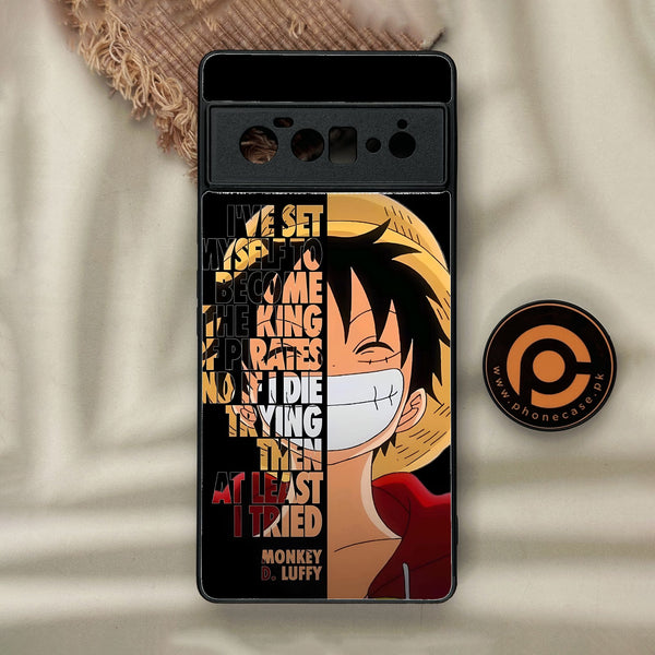 Google Pixel 6 Pro - Anime - Premium Metal Printed Soft Bumper Shock Proof Case