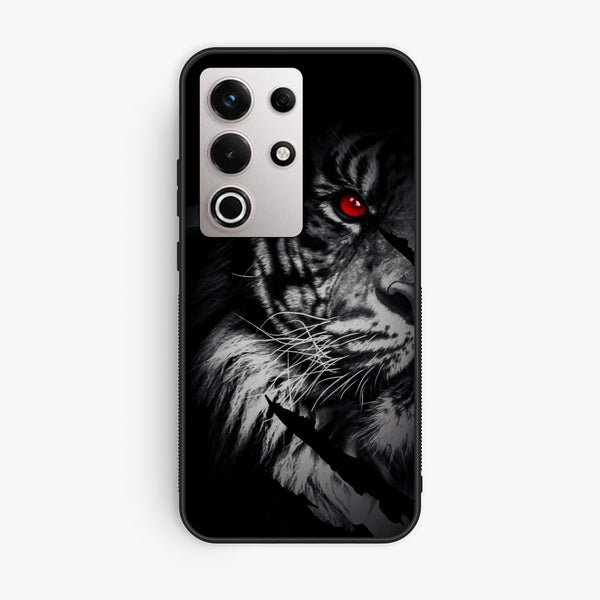 Itel S25 Ultra - Tiger Design 7 - Premium Metal Printed Soft Bumper Shock Proof Case