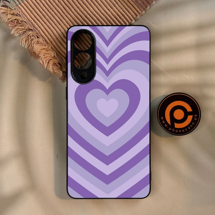 Galaxy S25 Edge - Heartbeat Design 8 - Premium Metal Printed Soft Bumper Shock Proof Case