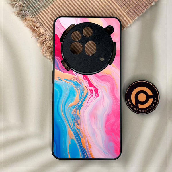 Nothing Phone 3a Pro - Pink Marble 2.0 Design 3 - Premium Metal Printed Soft Bumper Shock Proof Case