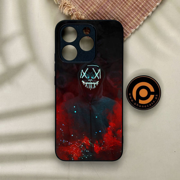 Realme 15T - Anonymous 2.0 Design 3 - Premium Metal Printed Soft Bumper Shock Proof Case