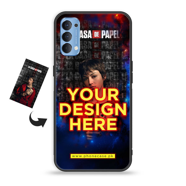 Oppo Reno 5 Pro 5G - Customize your own - Premium Metal Printed soft Bumper shock Proof Case