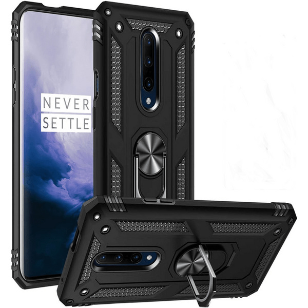 Oneplus 7 Pro 4G Vanguard Military Armor Case with Ring Grip Kickstand