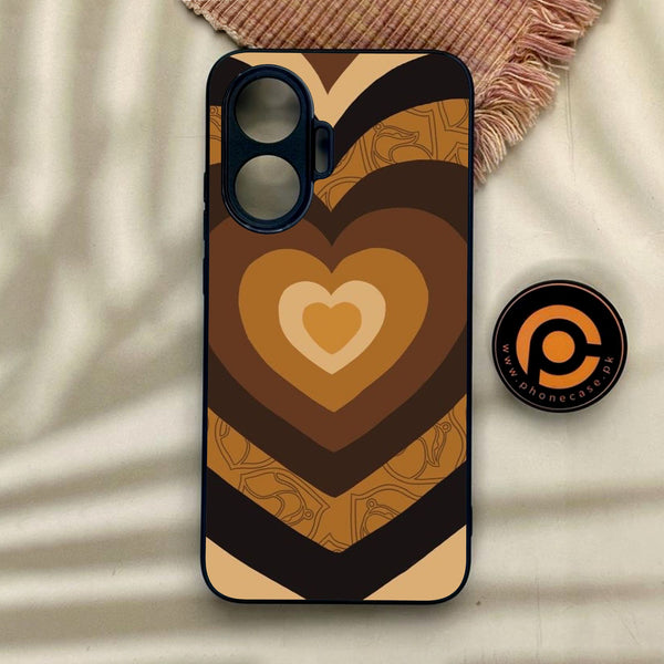 Xiaomi Redmi Turbo 4 Pro - Heart 2.0 Design 5 - Premium Metal Printed Soft Bumper Shock Proof Case