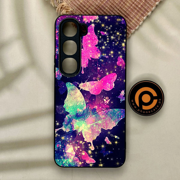 Vivo Y21d - Butterflies Design 9 - Premium Metal Printed Soft Bumper Shock Proof Case