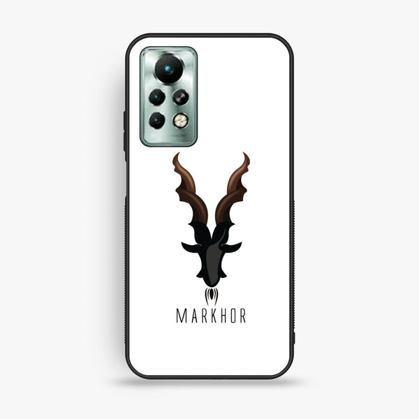 Infinix Note 11 Pro - Markhor Design 2 - Premium Metal Printed Soft Bumper Shock Proof Case