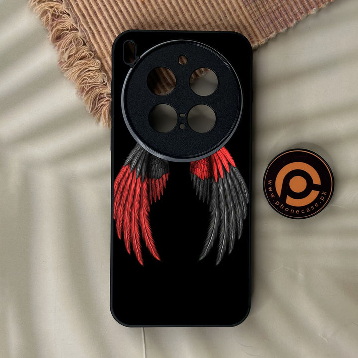 Vivo X300 Pro - Angel Wings Design 7 - Premium Metal Printed Soft Bumper Shock Proof Case