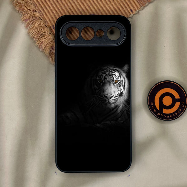 Vivo X300 FE - Tiger Design 10 - Premium Metal Printed Soft Bumper Shock Proof Case