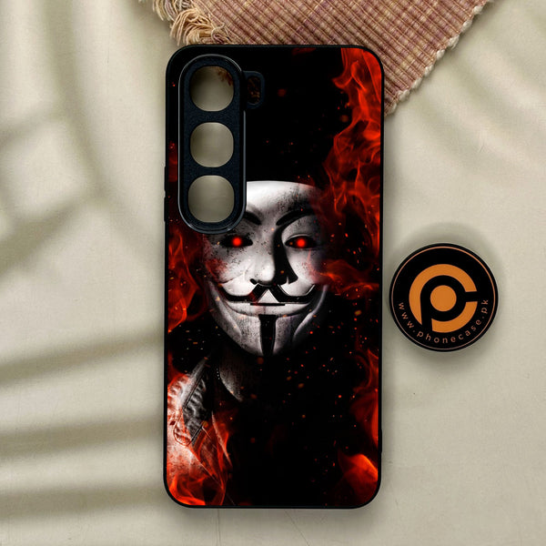 Vivo Y21d - Anonymous 2.0 Design 7 - Premium Metal Printed Soft Bumper Shock Proof Case