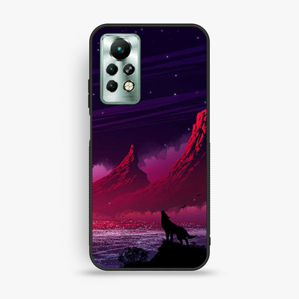 Infinix Note 11 Pro - Wolf Design 7 - Premium Metal Printed Soft Bumper Shock Proof Case