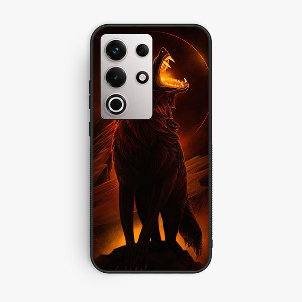 Itel S25 Ultra - Wolf Design 6 - Premium Metal Printed Soft Bumper Shock Proof Case