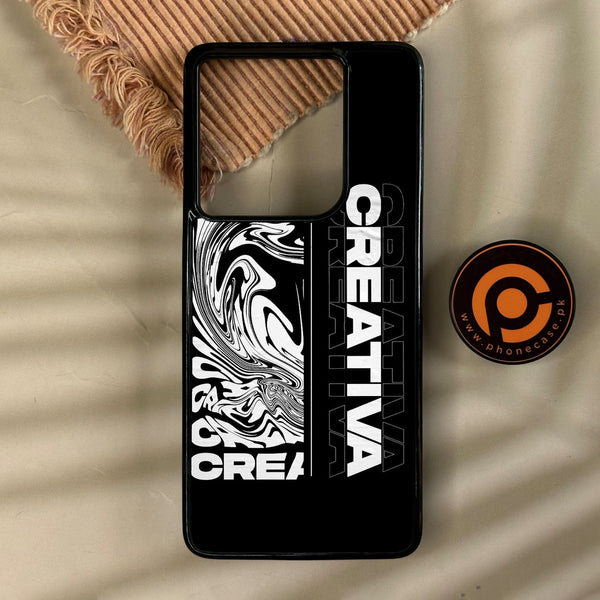 Motorola Edge 2025 - Creative - Premium Metal Printed Soft Bumper Shock Proof Case