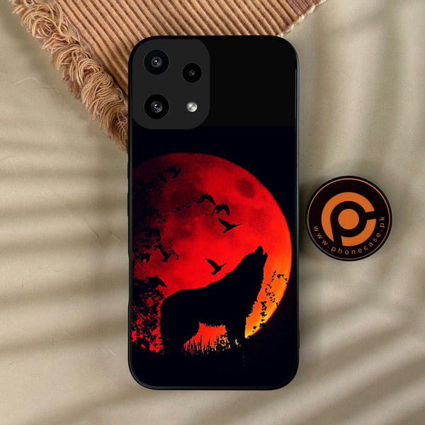 Nothing Phone 3a Lite - Wolf Design 1 - Premium Metal Printed Soft Bumper Shock Proof Case
