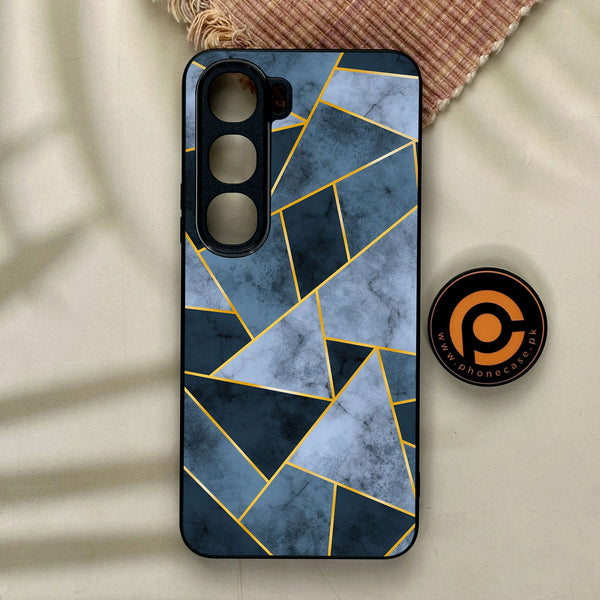 Vivo Y21d - Geometric Design 3 - Premium Metal Printed Soft Bumper Shock Proof Case