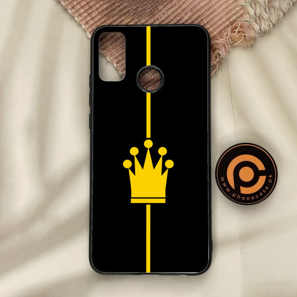 Honor 9X Lite - King Design 1 - Premium Metal Printed Soft Bumper Shock Proof Case
