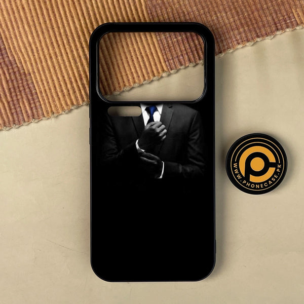 Xiaomi 17 Pro Max - Black Art Design 1 - Premium Metal Printed Soft Bumper Shock Proof Case