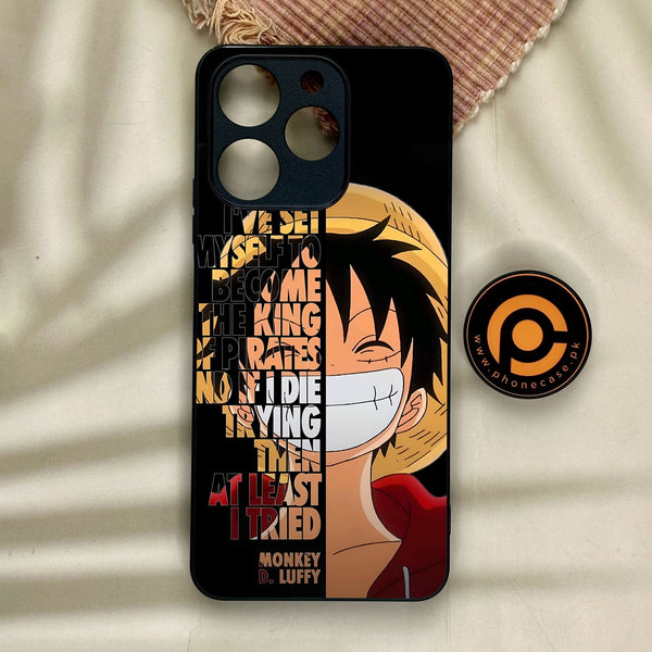 Realme Note 70 - Anime - Premium Metal Printed Soft Bumper Shock Proof Case